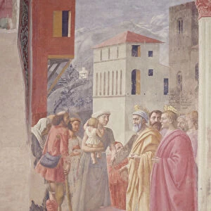 The Distribution of Alms and Death of Ananias (fresco)