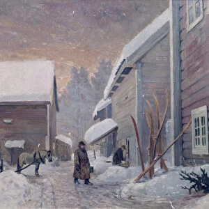 The doctor returns home, 1888