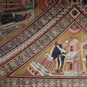 The Doctors of the Church: Saint Ambrose (fresco, 1297-1300)