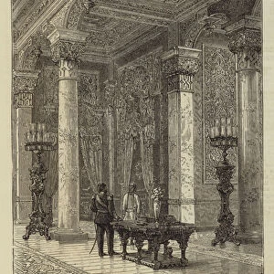 Dressing-Room in the Sultans Palace at Beylerbey (engraving)
