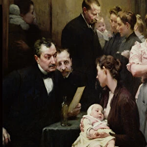 The Drop of Milk in Belleville: Doctor Variots Surgery, the Consultation, 1903
