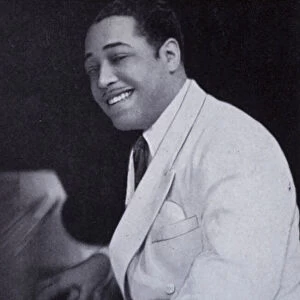 Duke Ellington (b / w photo)