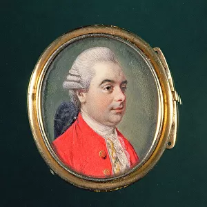 Edward Gibbon, c. 1790 (w / c on vellum)