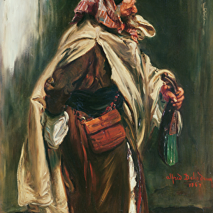 Elderly Moroccan Jew, 1867 (oil on canvas)