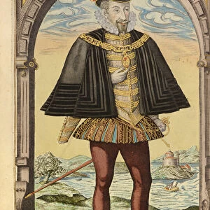 Emmanual Philibert, Duke of Savoy, from Honor Military, and Civill, William Segar, pub
