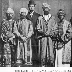 The Emperor of Abyssinia and his Suite, The Dreadnought Hoax, 7th February 1910