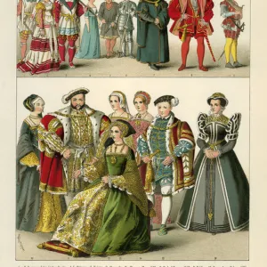 English Costume 1500-1550