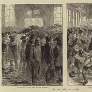 The Excitement in France (engraving)