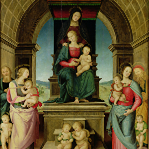 The Family of St. Anne, c. 1507 (oil on panel)