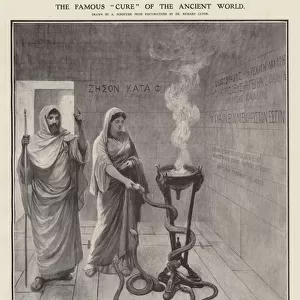 The famous "cure"of the ancient world (litho)