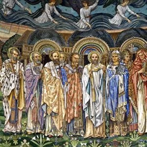 The Five Fathers of the Eastern Church with the Five Fathers of the Western Church