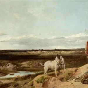 Ferreting, 1863 (oil on canvas)