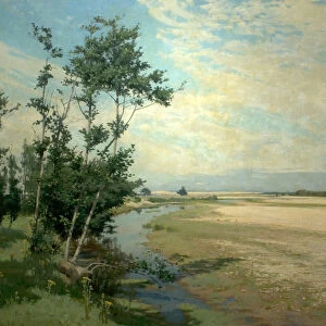 Findhorn Backwater, Moray Firth, Scotland, 1886 (oil on canvas)