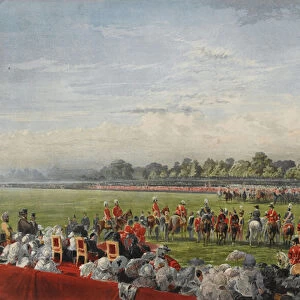 The first distribution of the VC by Queen Victoria, Hyde Park, 26th June 1857
