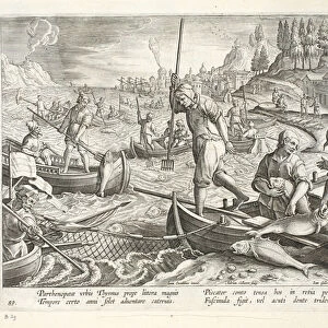Fishing with Nets and Tridents in the Bay of Naples, plate 89