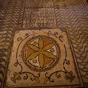 Detail of floor decoration (mosaic)