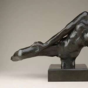 Flying Figure, Modeled circa 1890-1891, enlarged circa 1900