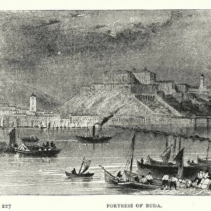 Fortress of Buda (engraving)