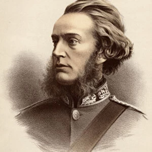 Francis Richard Charteris, 10th Earl of Wemyss (litho)