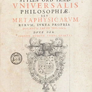 Frontispiece to Universalis Philosophiae by Tommaso Campanella