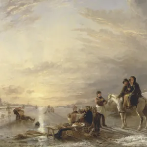 Frost Scene, 1827 (oil on canvas)