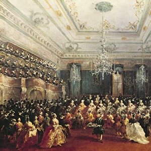 Gala Concert given in January 1782 in Venice for the Tsarevich Paul of Russia and his wife