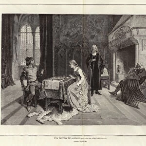 A Game of Chess (engraving)