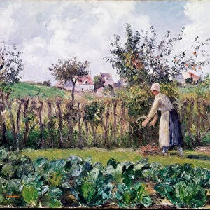 In the garden, 1878 (oil on canvas)