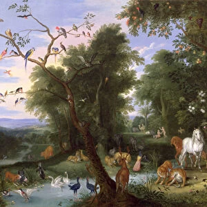 The Garden of Eden, 1659 (oil on canvas)