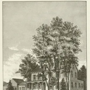 Garfields Home (engraving)