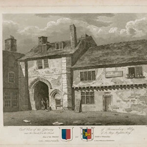 Gateway of Bermondsey Abbey (engraving)