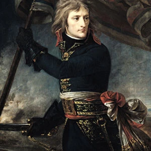 General Bonaparte (1769-1821) on the Bridge at Arcole, 17th November 1796 (oil on canvas)