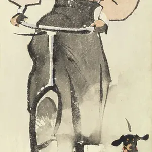 Estampe Ancienne Originale - La Bulle De La Mer Du Sud - Hogarth - 1900