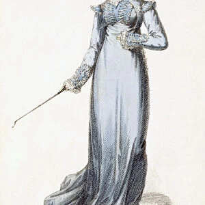 The Glengary Habit, fashion plate from Ackermanns Repository of Arts