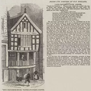 "Gods Providence House, "Watergate-Street, Chester (engraving)