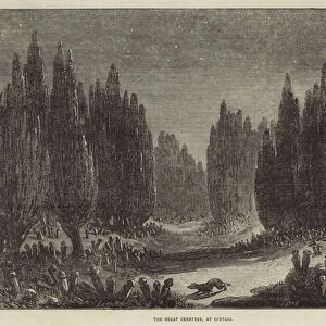 The Great Cemetery, at Scutari (engraving)