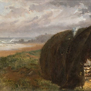 Gypsies Camped on the Beach, near South Shields, 1876 (oil on canvas)