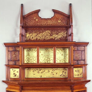 Harmony in Yellow and Gold: The Butterfly Cabinet