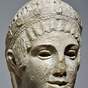 Head of Athena, 1st century (marble)