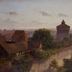 Heidenturm, Nuremberg (oil on canvas)