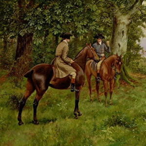 The Highwaymen (oil on canvas)