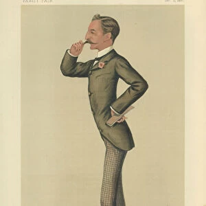 The Hon Sidney Herbert (colour litho)