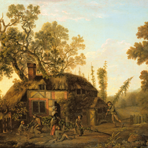 Hop-Picking, c. 1760