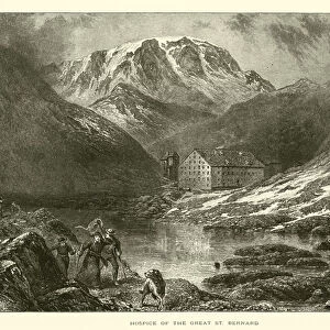 Hospice of the Great St Bernard (engraving)