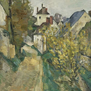 The House of Dr. Gachet in Auvers-sur-Oise, 1872-3 (oil on canvas)