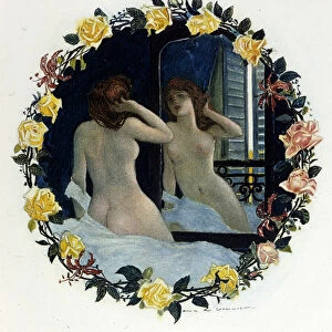 Illustration de Auguste Francois Gorguet (1862 - 1927) pour "Le Lys rouge"