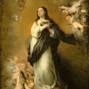 The Immaculate Conception (oil on canvas)