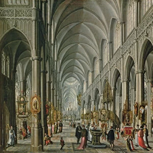 Interior of a Gothic Church, 1596-97