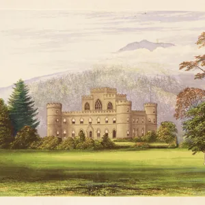 Inverary Castle, Argyll, Scotland. 1880 (engraving)