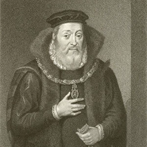 James Hamilton, Earl of Arran. Duke of Chatelherault (engraving)